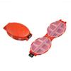 2pcs Turtle Shaped Fishing Storage Box Multicolor 12 Compartments Fishing Tackle Accessories