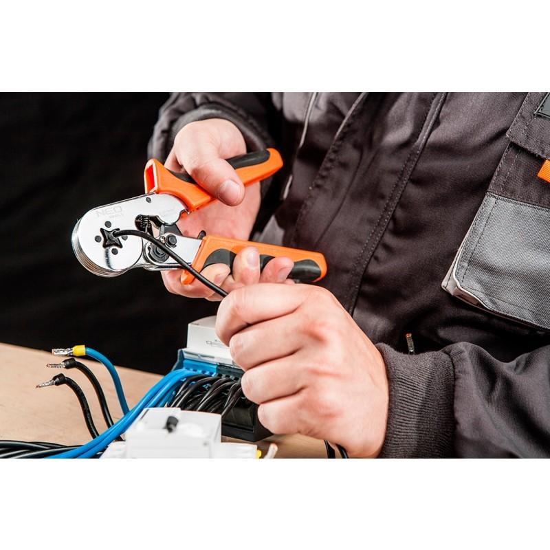 Crimping Tool for Ferrules, Ferrule Diameter 0.25-6 Mm - T N01-507
