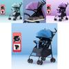 Lightweight Versatile Baby Stroller With Reclining Seat And Easy Folding Design For Comfortable Travel