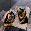 Schmetterling auf dem Ast Für Samsung A 31 32 A33 A34 35 14 A15 13 A16 25 26 50 52 53 54 55 56 70 71 72 73 Goldene Glas Handyhülle