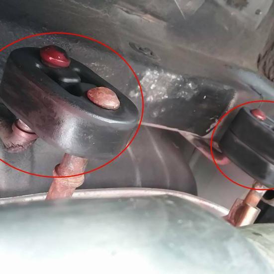 Practical Tail Pipe Insulator Durable Sturdy Good Elasticity