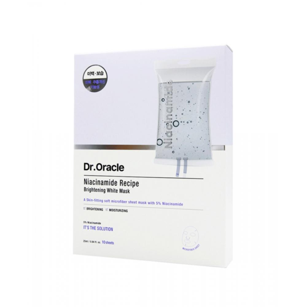 Dr.oracle Niacinamide Recipe Brightening White Mask  20 Sheets 2 Box 
