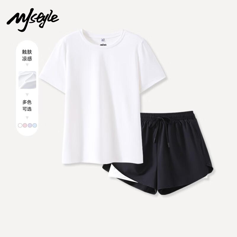 MJ Style Women's Quick-Dry T-Shirt & Shorts Set