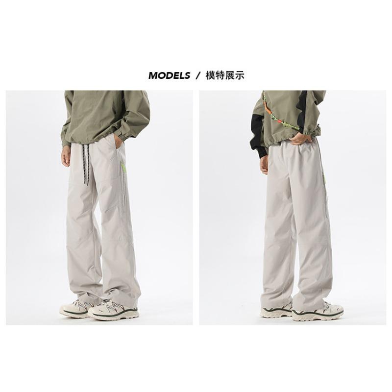 Mens Womens Windproof Waterproof Side Zipper Tactical Cargo Outdoor Hiking Pants