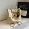 New Women's Bag, Retro Double Shoulder Student Bag.