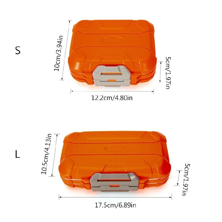 Fishing Flies Storage Container Box Four Layers Waterproof Ice Fishing Jigs Box