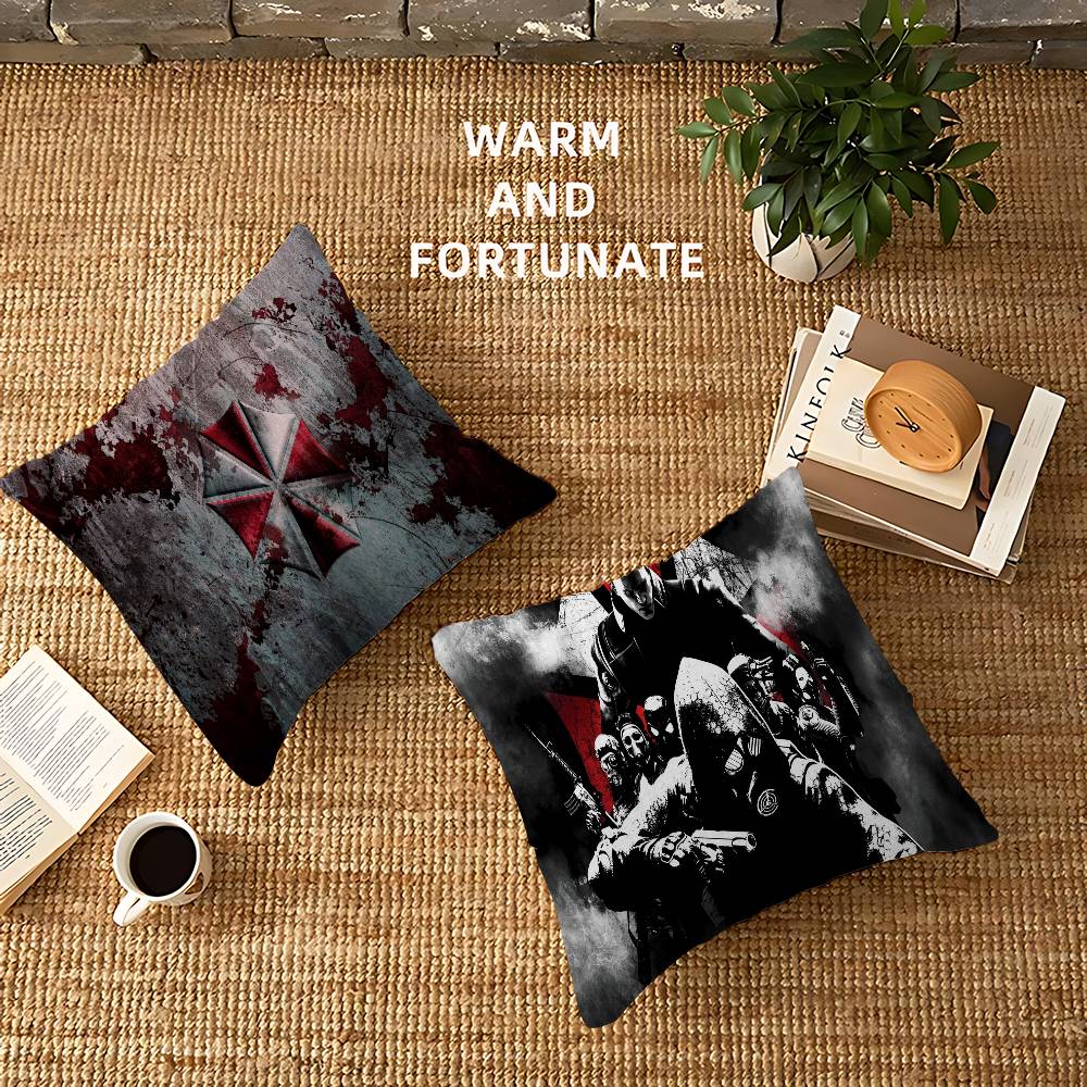 Umbrella Corporation pillow cover sofa cushion cover home room decoration children gift