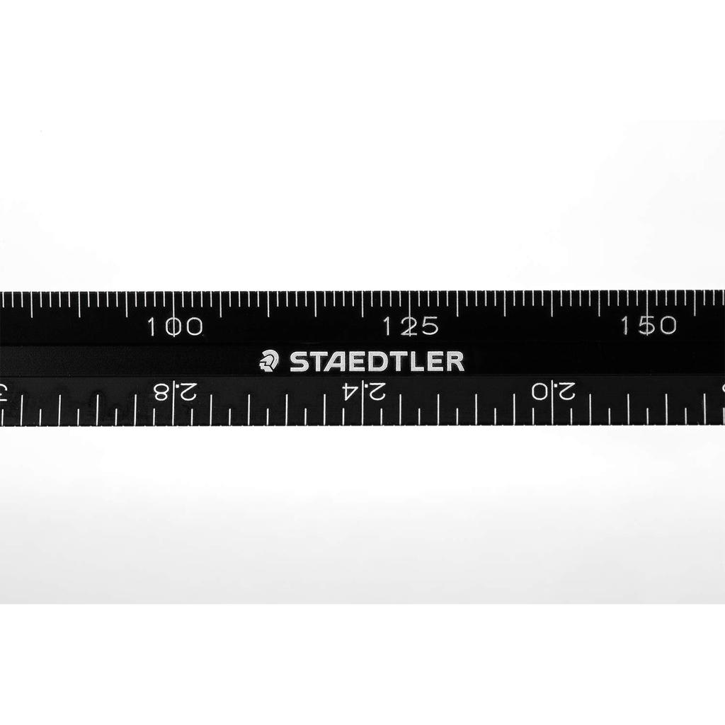 Staedtler 15cm Scale Ruler for Plastic Models, Military Scale Models, 561 7-15ML