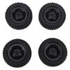 4 Upgraded Wheel Tires Replacement for MN82 LC79 1Celsius12 Replacement for WPL 1Celsius16 RC Car Model Parts Advanced Design with Incredible Grip