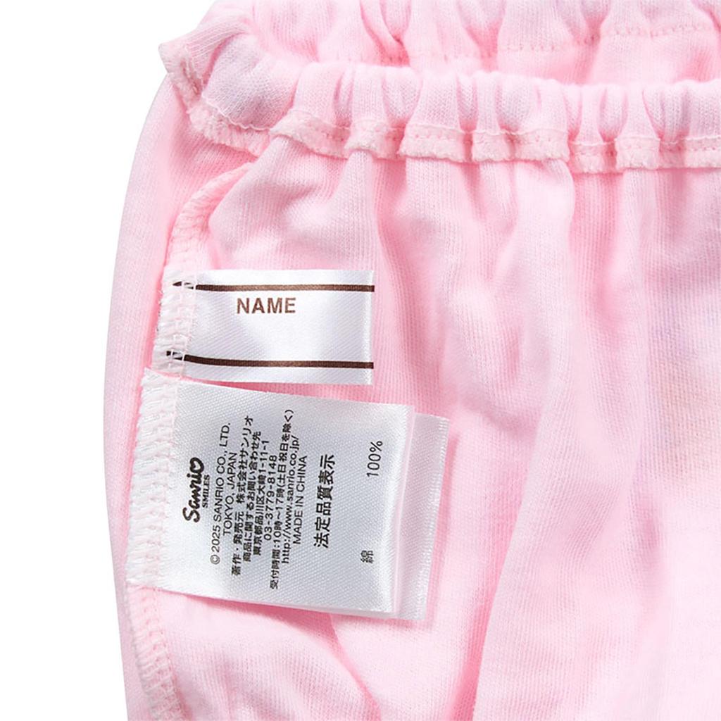 Sanrio Hello Kitty Elmalı İsimli 153753 Çocuk Şortu, 3 Parça Set, Tasarım, 130cm, %100 Pamuk, Etiket,