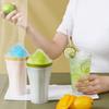 Botella para batidos caseros Summer Squeeze de 150 ml, vaso para batidos a prueba de pastillas, vaso mágico de enfriamiento rápido, máquina para hacer granizados de helado