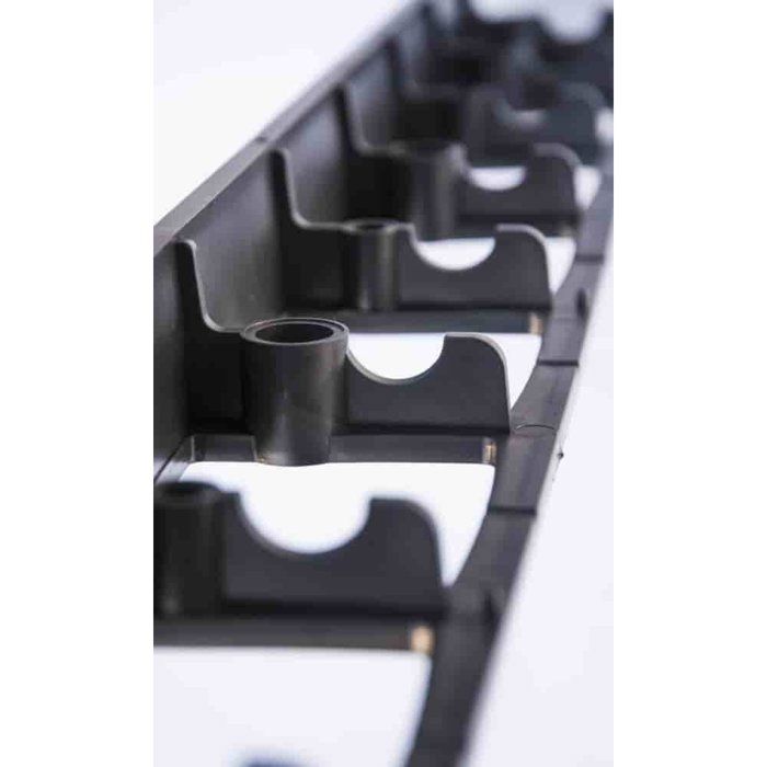 Bordure de Jardin Noire Flexible, 6 cm x 100 cm