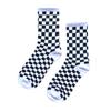 Korea Harajuku Trend Women Checkerboard Socks Geometric Checkered Socks Men Hip Hop Cotton Unisex Streetwear Novelty Socks