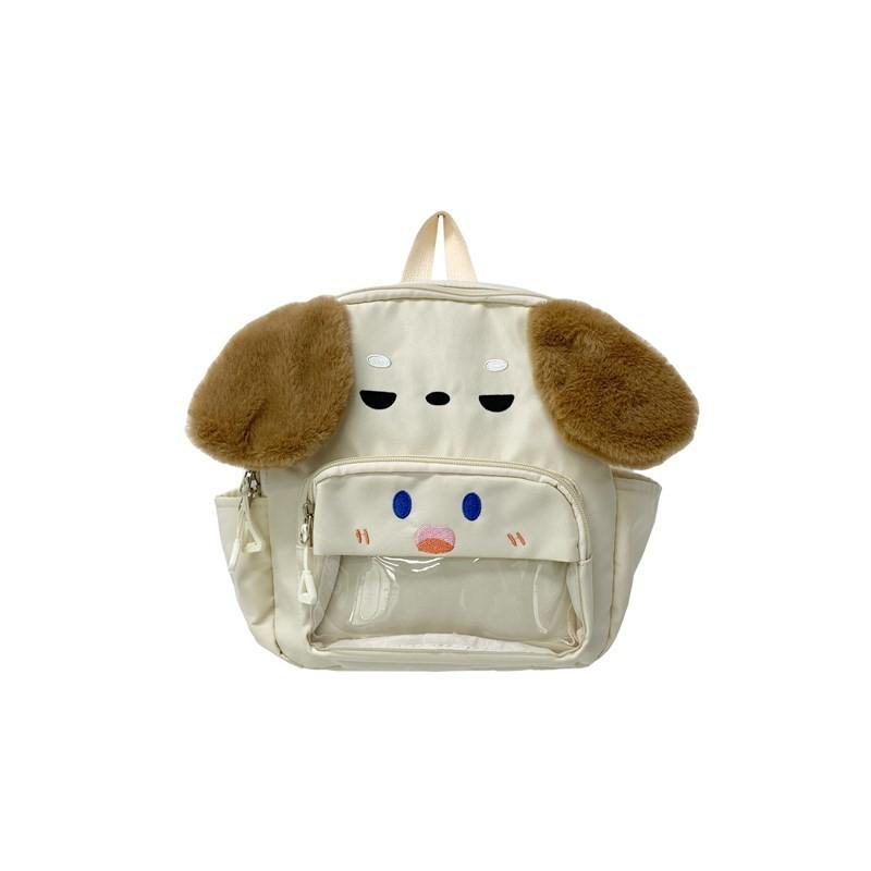 Dog Kids Cartoon Backpack Large Capacity Schoolbag Storage Book Bag Gift Cute