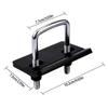 Double Trailer Stabilizing Clamps Brackets Manganese Steel Eliminate Swaying Anti Slack for Motorhomes Travel Trailers