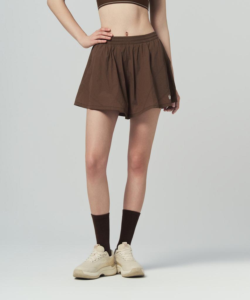 SERGIO TACCHINI W Cushlight Lightweight Skirt Shorts (D.Brown)