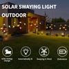 Solar Garden Lights Solar Outdoor Butterfly Lights Wind Swaying Outdoor Lights For Outside Fence Yard Lawn Garden Decor