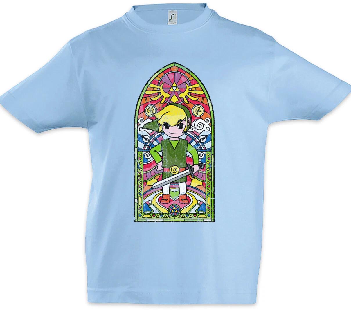 Hyrule Church Kids Boys kids boys T-Shirt Link Gamer Gaming Games Geek Nerd Church 150
