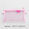 1 pz Semplice Astuccio a Rete con Cerniera Portatile Astuccio Astuccio per Penne per Conservazione di Cancelleria