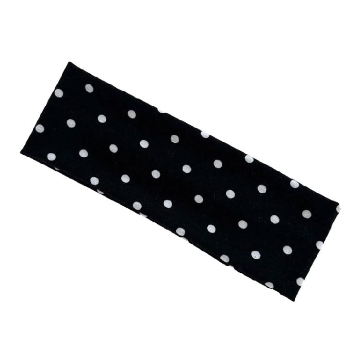 Fascia Multifunzionale per Capelli da Yoga, Copricapo alla Moda, Design a Pois Rotondi, Tessuto Elastico, Accessorio per Capelli, Multicolore