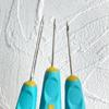 Leathers Craft Awl Tool Hole Maker with Non-slip Rubber Handle