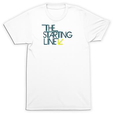 The Starting Line Arrow Logo T-Shirt Early 2000s Pop Punk Emo Band Tee