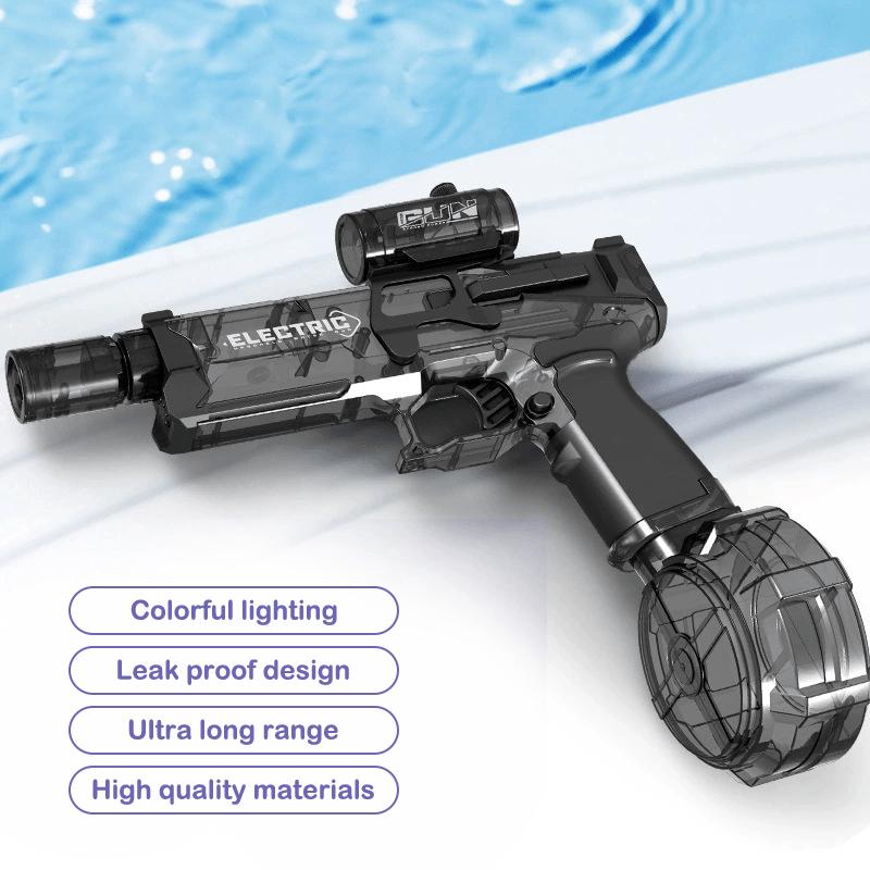 Large Capacity Water Spray Gun Summer Entertainment Water Gaming Toy Fully Automatic Water Gun Outdoor Swimming Pool Toys