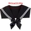 M6CD Sailor Inspired Detachable Collar Fashion False Collar Fashion Neckpiece For Themed Parties Professional Dress