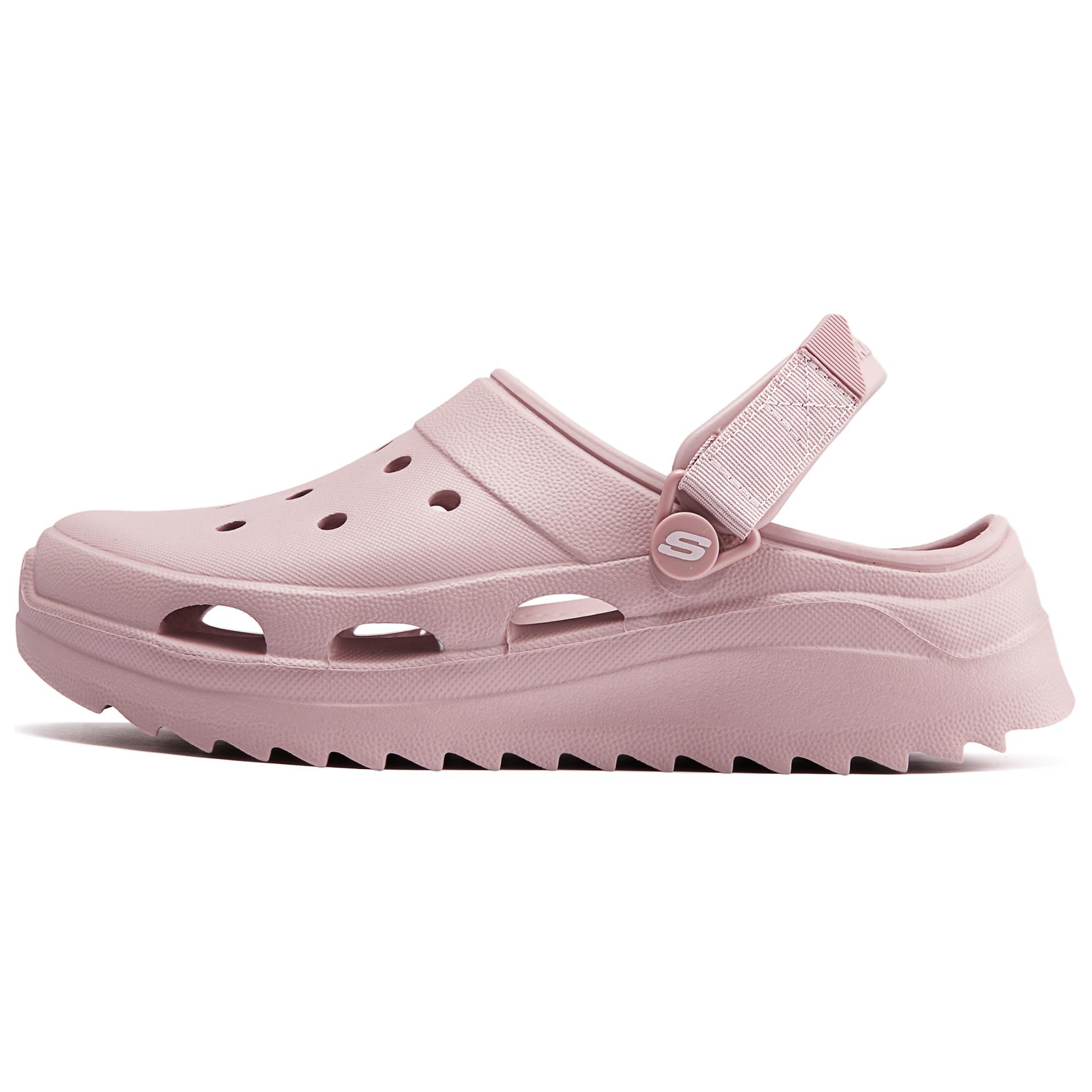 Skechers Thick Sole Casual Clogs Women Footwear Rose-Pink 111582-MVE 39