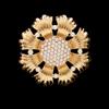 Senior Brooches Flower Leaf Brooch Pins for Women Suit Pendant  Fashion Brooches Jewelry