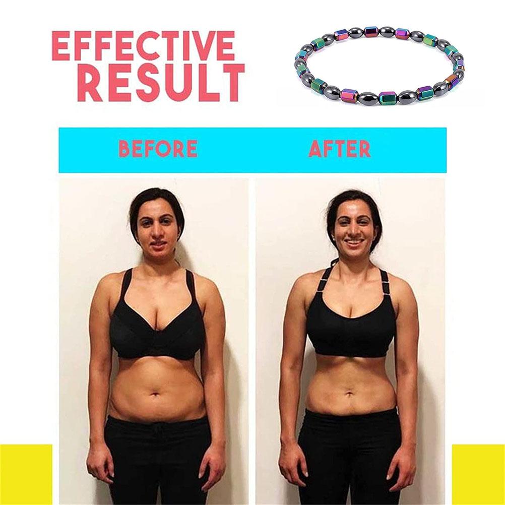 Magnetic Hematite Anklet for Men Women Anti Swelling Lymphatic Drainage Magnetic Obsidian Anklet Beach Lady Magnet