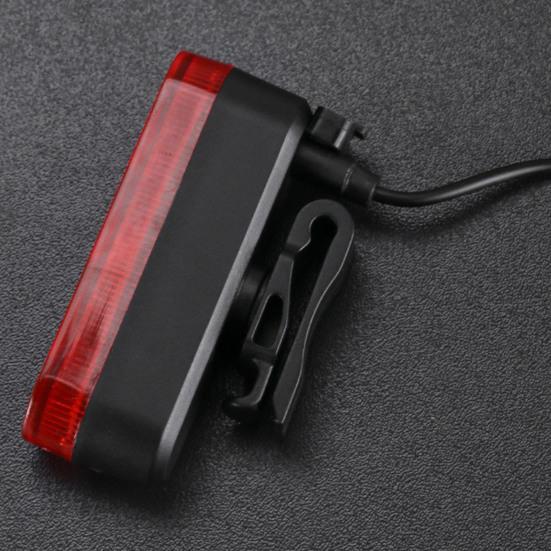 Bicycle Tail Light Waterproof Modes Adjustable USB Rechargeable Universal MTB Road Mountain Bike Night Riding LED Safety Warning Rear Lamp