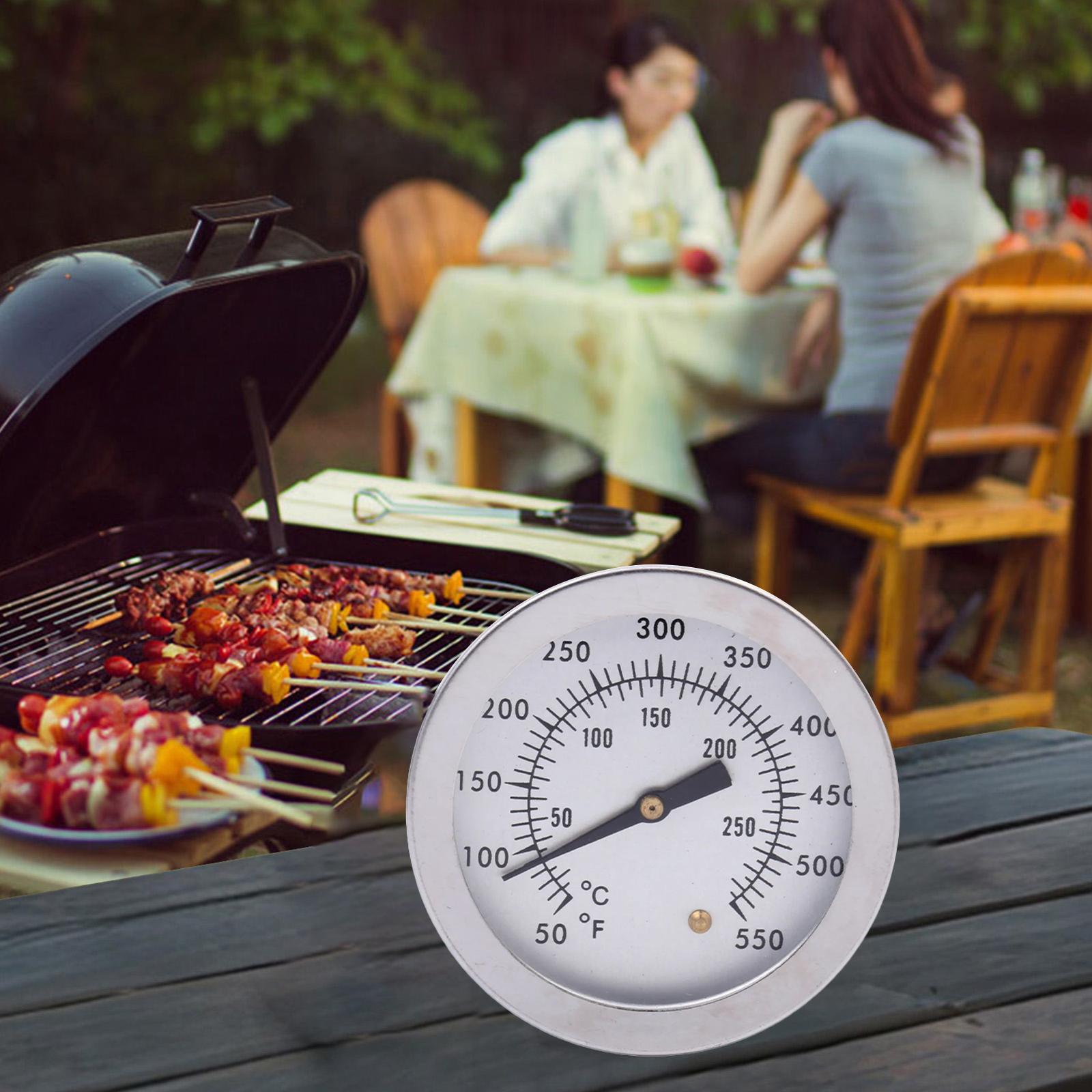 

Cooking Thermometer Bimetallic Thermometer Dual-scale Measurement Easy-to-read Dial Efficient Heat Conductivity For Grilling China Mainland