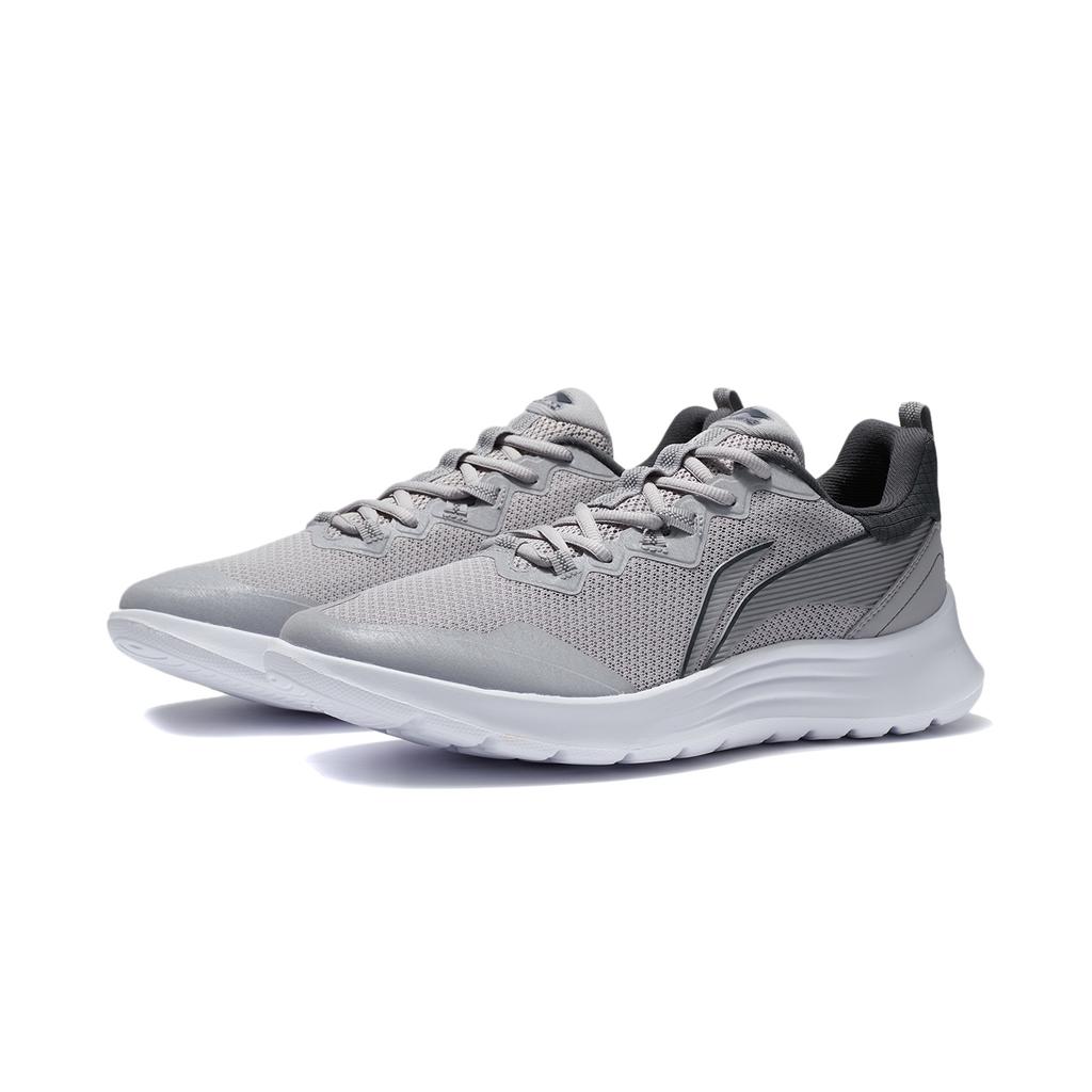Li-Ning Non-Slip Durable Low-Top Running Shoes Men Sneakers Gray ARST089-2