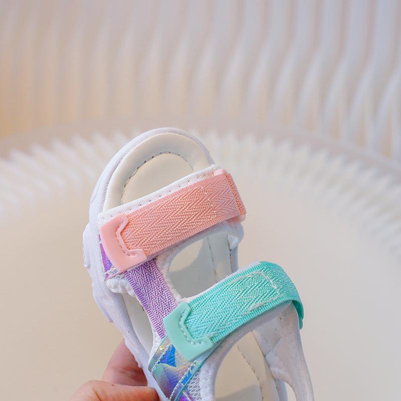 Children's Sandals New Summer Fashion Soft Bottom Princess Versatile Children's Shoes Little Girls Beach Shoes Girls' Shoes