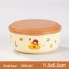 ZhiShi Cute Stainless Steel Kids Bowl with Lid