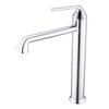 All Copper Single Hole High-end Basin Faucet Modern and Simple High-end Chrome Plated Bathroom Basin Faucet