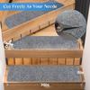Stair Stepping Mat Stair Non-Slip Mat Decoration TPR Washable Home Safety Absorption Stair Carpet Floor Mats Protector Rug
