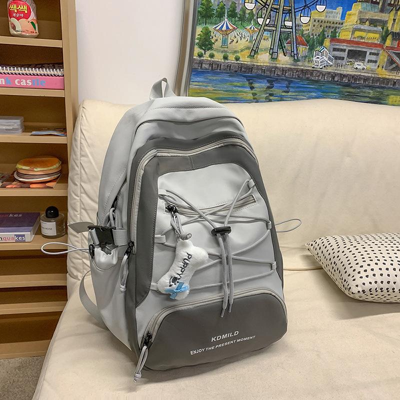 Schultasche Japanisch ins Schultasche weiblich Studentin Retro Mode Computer Rucksack weiblich Große Kapazität Paar Reise Rucksack Trend