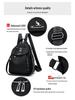 Women's Oxford Cloth Dual-Use Backpack: 2025 Large Capacity Casual Mummy Bag for Travel