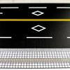 1Pcs Diy Building Kits Modeling Materials Micro Landscape Dioramas Simulation Traffic Road Base Plate N Scale Model Pvc Board