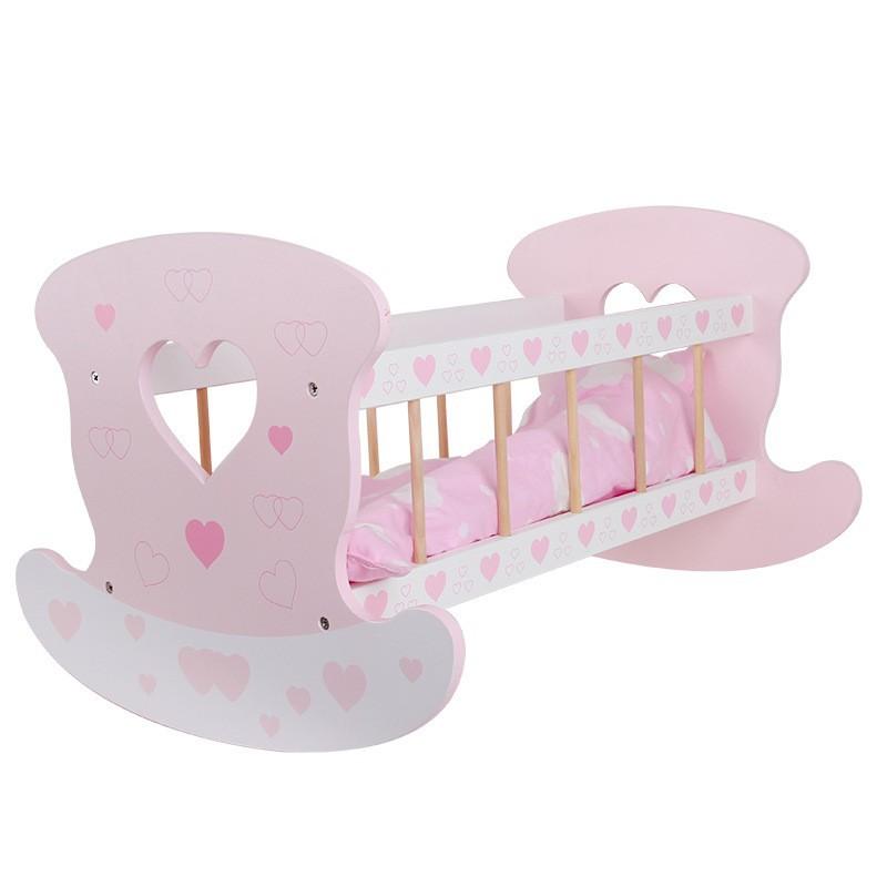 Early Childhood Education Simulation Crib Toddler Role-playing Playhouse Shaking Bed Toy