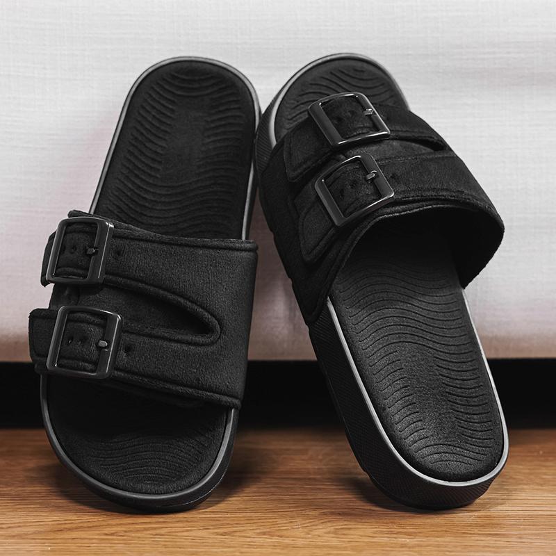 

Men s Slippers Indoor and Outdoor Home Shoes Suede Fashionable and Versatile Trendy Comfortable and Lightweight 39