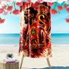 Galatasaray SK Beach Towel, Lightweight Beach Towel, Tropical Style, Ideal Holiday Gift For Family
