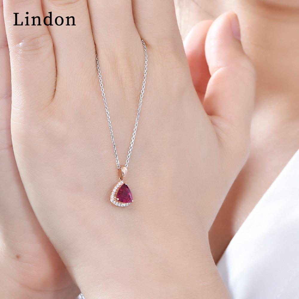 Lindon Women Necklace Pendant Copper Alloy Zircon Fashion Gift