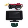 2in1 M10 -40 - 50℃ DC 12V-24V 9.5x6.3x3.2cm LCD Digital Gauge Voltage Pressure Water Temp Meter Alarm