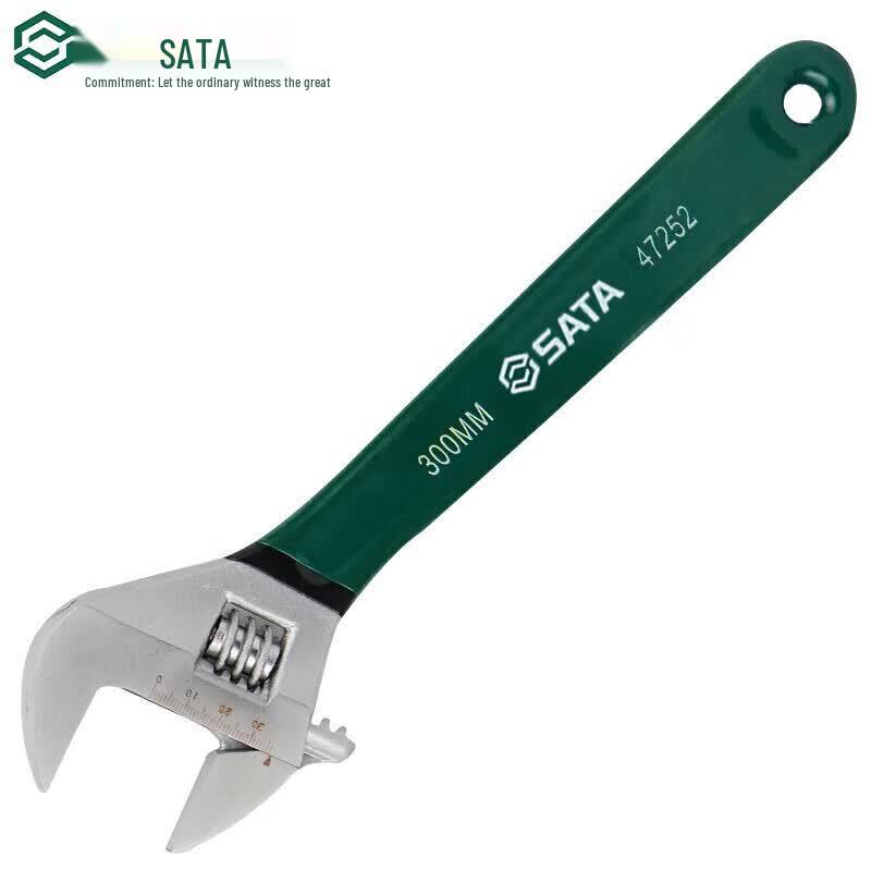 SATA 12-inch Adjustable Wrench