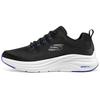 Zapatillas Casuales de Malla Baja Vapor Foam Cloud Trail para Hombre Negro Blanco Azul 232625-BKBL