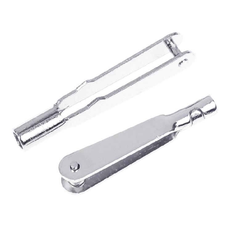 Professional Metal Servo Attachments, 10Pcs Chuck Pull Rod Connectors Clamp for Model Plane Enthusiasts