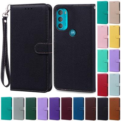 Motorola G71 5G İçin G71 5G Kılıfı Yumuşak Cüzdanlı Kapaklı Deri Kılıf Moto G71 5G Kılıfı İçin Standlı Kitap Tipi Kapak Coque Fundas Kabuk